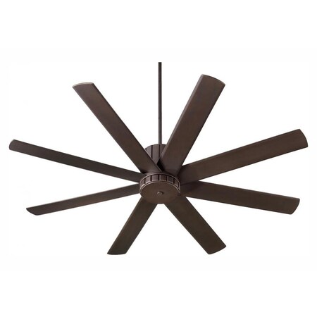 Quorum Proxima 60In. 8Bld Fan Oiled Bronze 96608-86